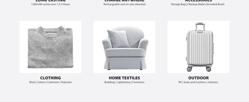 POPCHOSE Fabric Shaver, Sweater Shavers to Remove Pilling, Lint Shaver with 6-Leaf Blades, Electric Lint Remover for Clothes, Couch, Furniture, Fuzz, Lint Ball, Pillings, USB Rechargeable