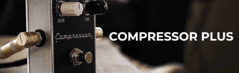 Keeley Compressor Plus Pedal, Black (KCompPlus)