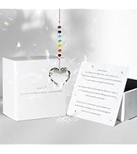 Hegelda Graduation Gifts for Women Her 2026 Crystal Heart Suncatcher Ornaments B0GH76NCTW