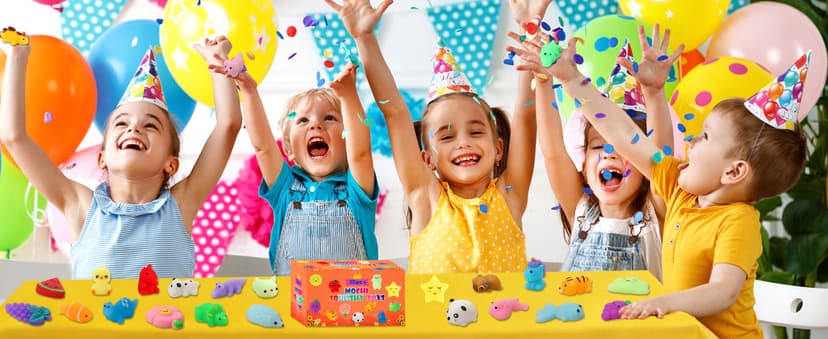 30 Pack Squishy Toys, Kawaii Squishies Party Favors for Kids 4-8 8-12 Treasure Box Toys for Classroom Birthday Xmas Gifts Goodie Bag Mini Animals Mochi Squishy Stress Relief Sensory Toys Random B0DG2VRFV7