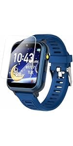 Kids Smart Watch Gift for Girls Age 5-12, 26 Games HD Touch Screen Watches with Video Camera Music Player Pedometer Flashlight 12/24 hr Educational Toys Birthday Gifts for Girls Ages 7 8 9 10