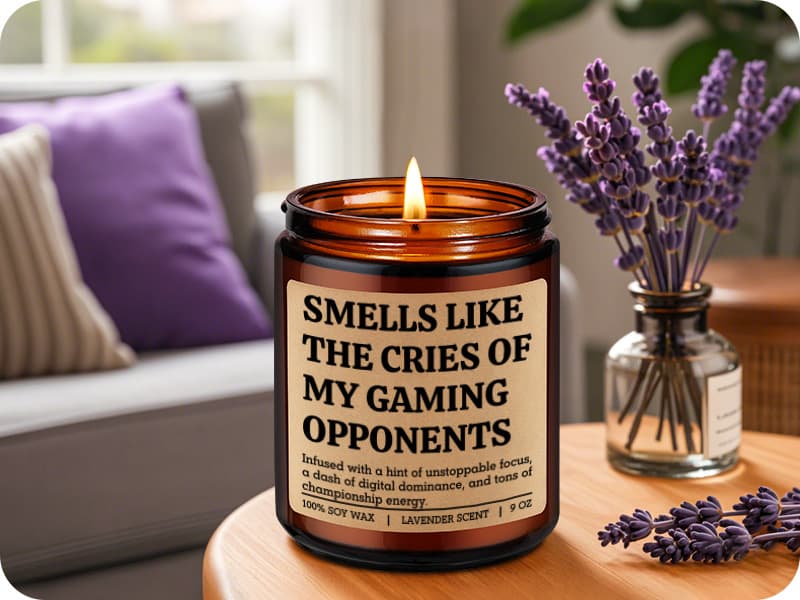 Gamer Gifts for Video Game Lover, Cool Christmas, Birthday Gifts for Gamer Boyfriend, Son, Husband, Dad, Girl, Gaming Stuff LEADO Video Game Candle - Gifts for Gamers Men, Gaming Gifts for Women, Boy B0FY1HKB8B