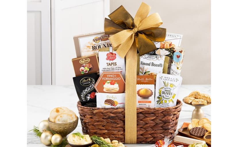 Wine Country Gift Baskets The Bon Appetit Gourmet Gift Basket Gift for Families College Students Appreciation Thank You Congratulations Get Well Soon Care Package