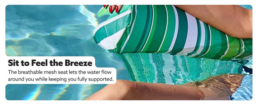 SLOOSH Inflatable Pool Floats Adult,2 Packs Floating Lounge Chairs,Blow up Pool Noodles for Adult Heavy Duty,Floating Chair for Party Summer Water Beach Lake Fun
