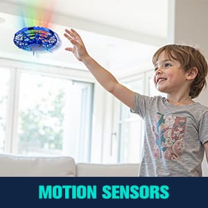 Hand Operated Drone Toy for Kids - Easy Fly Hover Drone with AI Motion Sensor, Rechargeable Drones for Kids 8-12 & 6-8, Safe Mini Quadcopter with Auto Hover, 360 Flip/Roll, Perfect Boys Girls Drones for Age 4-6-8-12 Birthday Gifts