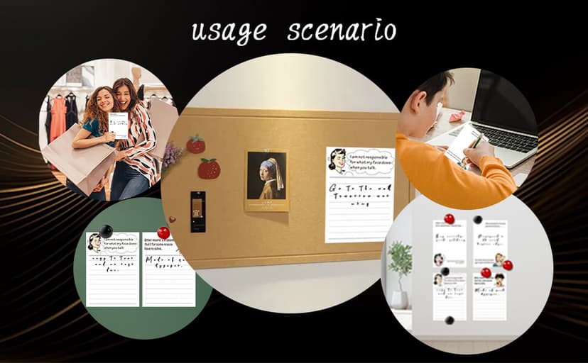 DUGUTUL 4 Funny Novelty Memo Pads,4 x 5.5 in(10x14cm),200 sheets,Coworker Gifts for Women,Funny Notepads for Office,Women Office Note Pad,Perfect Novelty gift for Boss,Coworker,Friend or Family(A)