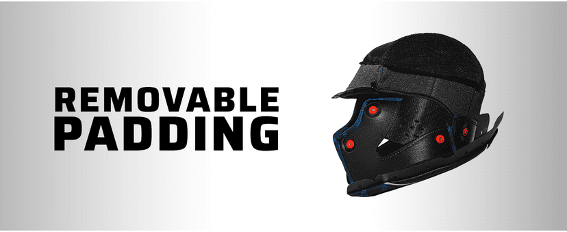HAX Obsidian Full Face Dual Visor Adult Motorcycle Helmet for Motorbike Street Bike with Pinlock Ready DOT Approved Matte Black Gold L