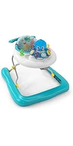 Baby Einstein Neptune's Ocean Discovery Activity Baby Jumper Activity Center, Ages 6 Months +, Max Weight 25 lbs., Unisex
