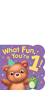 2nd Birthday Book for Boys & Girls – Look At You, You’re 2! | Cute Animal Rhymes Board Book for 2 Year Olds 163854283X