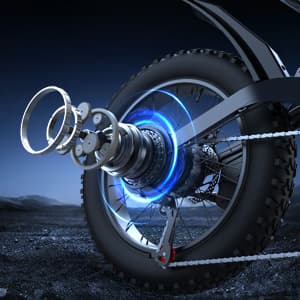 Electric Bike for Adults,48V 20AH - Peak Power 1500/3000W Brushless Motor Electric Bicycle - Max Speed 31-35MPH - Max 80 Miles Range - 20" x 4.0" Fat Tire Dirt E-Bike,7-Speed - UL 2849