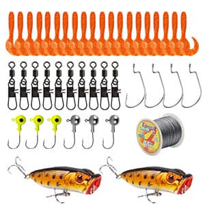 Telescopic Fishing Rod and Reel Combos, Carbon Fiber Fishing Rod with Stainless Steel Baitcasting Reel Portable Fishing Pole Reel Combo for Travel Saltwater Freshwater