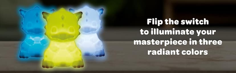 Crayola Light-Ups - Ghost, Reusable Coloring Toy & Craft Kit, Light Up Ghost, Cute Halloween Decor & Night Light for Kids, Halloween Toy, Ages 4+