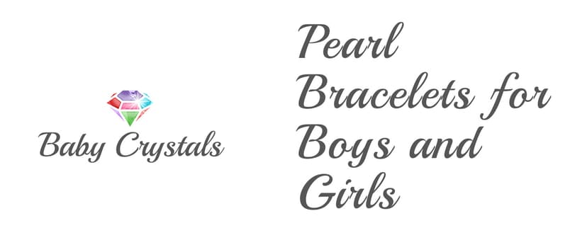 Baby Crystals Pearl Bracelets for Girls, Sterling Silver Cross Charm, Baptism Gifts for Girl, Baby Bracelet with Simulated White Pearls and Crystals, Girls Jewelry Birthday Gift