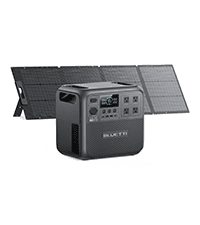 BLUETTI Solar Generator Elite 200 V2, 2073.6Wh LFP Battery Backup w/ 4 2600W AC Outlets (3900W Power Lifting), 17-Year Lifespan, Portable Power Station for Camping, Off-grid