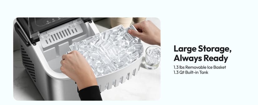 EUHOMY Ice Maker Machine