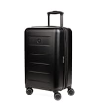 SwissGear Sion Softside Expandable Luggage – Large Checked Suitcase with 360 Degree Wheels & Retractable Handle – 29 Inch, Perfect for 7-9 Night Trips – Dark Gray
