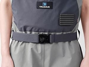 Trudave Fishing Waders, Waterproof Chest Waders for Men & Women, Lightweight Fly Fishing Stockingfoot Waders for Hunting