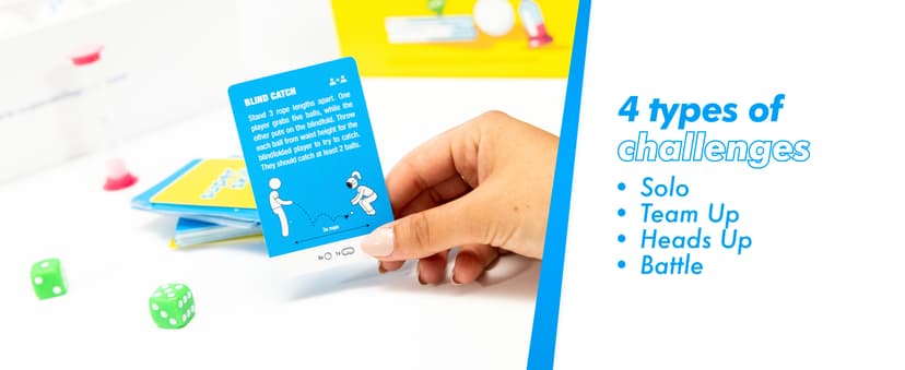 Super Skills - Action Game for Competitive People - Beat Your Friends at 120 Challenges - Fun Group Activity for Family Night or Party with Kids, Teen