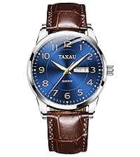 OLEVS Mens Silver Watches Luxury Waterproof Silver Watch for Men Analog Quartz Stainless Steel Men's Dress Watches Classic Casual Wrist Watch Large Face with Date Relojes para Hombres