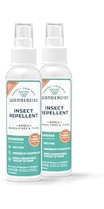 Wondercide - Mosquito, Tick, and Insect Repellent with Natural Essential Oils - Bug Spray and Killer - Safe for Family - Rosemary 2-Pack of 4 oz Bottle