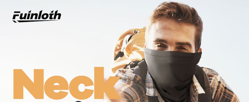 Fuinloth Neck Gaiter, 6 Pack Cooling UV Protection Bandana Face Mask Gator Scarf for Men Women