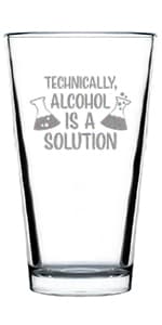 Good Luck Finding Better Friends Than Us - Pint Glass for Beer - Funny Farewell Gift For Best Friend Moving Away - 16 oz Glasses