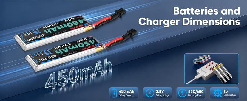 R8 ELRS Brushless Whoop Quadcopter, Ultralight 1S 80mm Micro FPV Drone BNF with 6 Port Battery Charger,2 Batteries Fly12 Mins for FPV Freestyle Racing Indoor Outdoor,FOV160°,Matrix G4 5IN1 FC,0802 20000KV Motor
