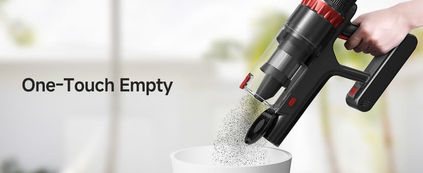 Cordless Vacuum Cleaner, 560W/48KPa/70Mins Vacuum Cleaners for Home,Self-Standing Stick Vacuum with Smart Touch Screen,Rechargeable Lightweight Vacuum for Pet Hair,Carpets, Hard Floors