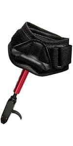 NovaSpark Archery Wrist Release Aid for Compound Bow – Auto-Closing Jaws & 3-Stage Adjustable Length | Smooth Caliper Trigger | Comfortable Strap for Youth & Adults Target Practice, Hunting