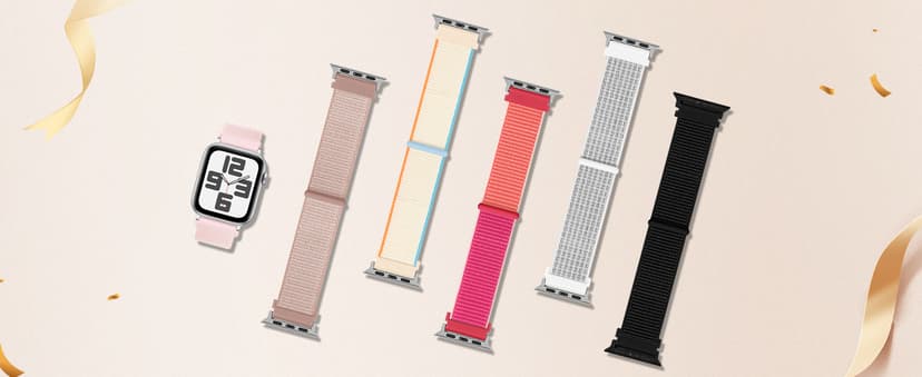 6 Pack Nylon Sport Loop Band Compatible with Apple Watch Band 38mm 40mm 41mm 42mm 44mm 45mm 46mm 49mm Women Men, Soft Adjustable Braided Replacement Straps for iWatch Series 11 10 9 8 7 6 5 4 3 2 1 SE Ultra
