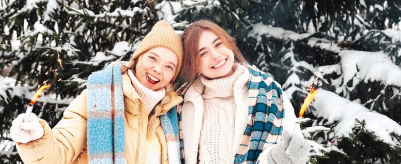 Rominz Women's Winter Snow Boots - Waterproof Black Fur Lined Warm Mid Calf Non-Slip Ankle Boots - White Lace-Up Platform