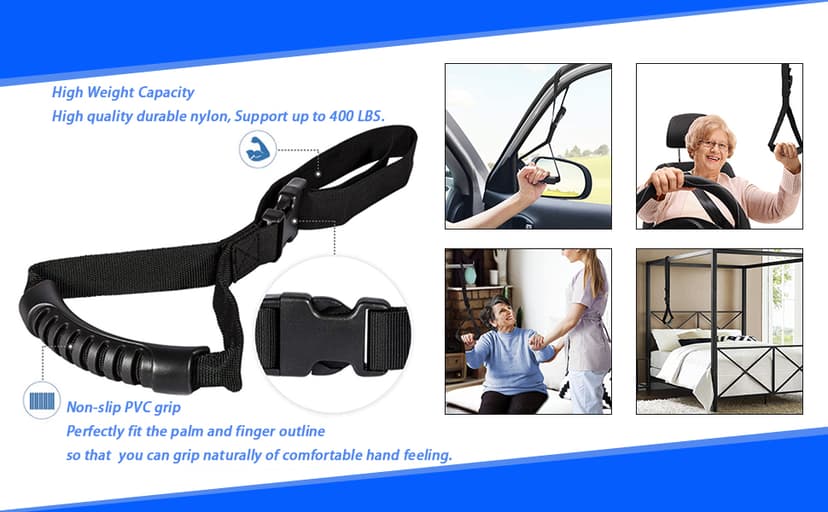 Car Door Handle for Elderly Car Assist Support Handle Multifunction Car Door Latch Bar for Seniors and Handicapped