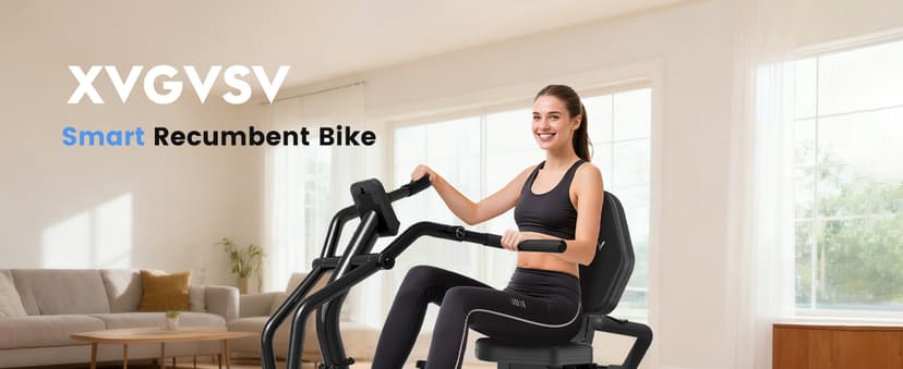Recumbent Exercise Bike, Recumbent Stationary Bike for Home, Recumbent Bike with 400LB Weight Capacity Whisper-Quiet 16 Levels Magnetic Resistance Heart Rate and Multi-Function LCD Comfortable Seat