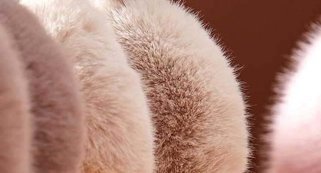 LCXSHYE Winter Ear muffs Faux Fur Warm Earmuffs Cute Foldable Outdoor Ear Warmers For Women Girls