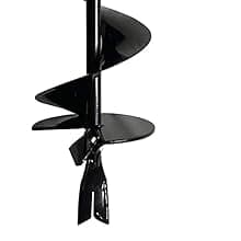 GardenTrax Earth Auger Combo 43cc 2cycle Powerhead with 8 Inch Auger Drill Bit EPA Compliant Post Hole Digger