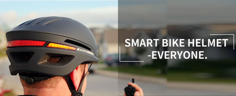 Bike Helmet with Bluetooth, Smart Bike Helmet for Adults Men Women with Built-in Speakers, Auto Brake Blinker, Front and Rear LED Turn Signals Remote Control, Smart Cycling Helmet.