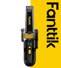 Fanttik Slim V8 APEX Car Vacuum, 4-in-1 Portable Mini Cordless Vacuum with 19000pa Suction Power, Type-C Charge, 2 Suction Modes, Handheld Vacuum for Small Jobs, Car, Office Desk, Keyboards (Black)