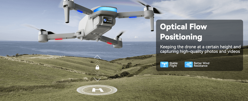 SIMREX 4K FPV Drone with Brushless Motor for Beginners & Teens — 40-Min Flight, Optical Flow Positioning, Gesture Control & VR Mode, Foldable Camera Drone Gift for Kids Ages 8+(Gray)