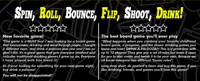 DRINK-A-PALOOZA: The Monopoly of Drinking Game | The Party Board Game that Combines Beer Pong, Flip Cup, Kings Cup, Drinking Card Games & More Fun Challenges