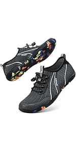 Water Shoes for Women Men Quick-Dry Aqua Socks Swim Beach Outfits Barefoot Yoga Exercise Wear Sport Accessories Pool Camping Must Haves River Hiking Adult Youth Size