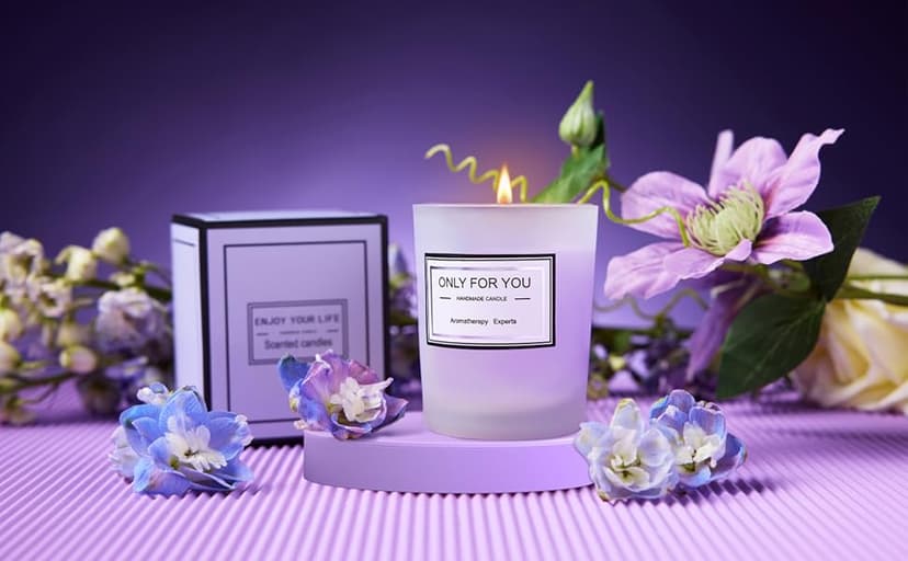 Gifts for Women, Mom, Wife, Girlfriend, Sister, Her - Happy Birthday, Christmas, Valentine's Day, Mothers Day Gifts - Lavender Spa Gift Basket Set