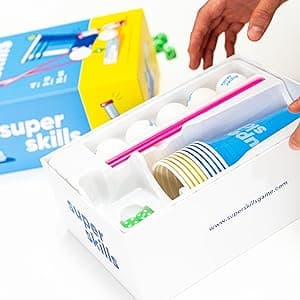 Super Skills - Action Game for Competitive People - Beat Your Friends at 120 Challenges - Fun Group Activity for Family Night or Party with Kids, Teen