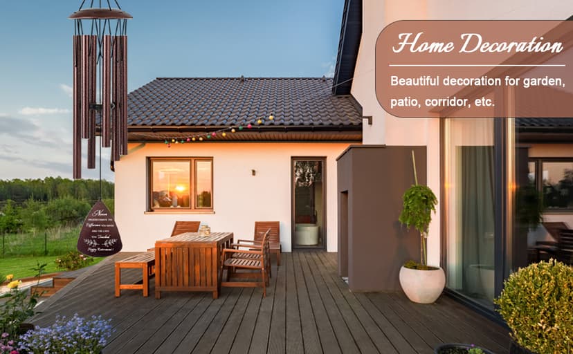 Retirement Gift for Woman Men, 32" Wind Chimes Retirement Gifts, Happy Retirement Gifts for Coworker Colleague Boss Teachers Nurses Friends, Going Away Gifts Retirement Decorations