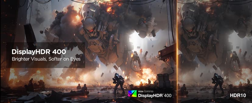 KOORUI 24" Gaming Monitor,180Hz 1ms Fast IPS Monitor, 1440P HDR400 Display, 90% DCI-P3 Color Gamut, Adaptive Sync, Slim Frame, VESA Mountable, HDMI 2.0, DP 1.4, G2421V