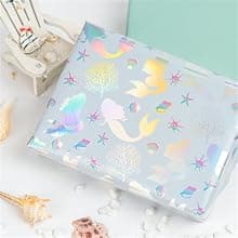 WRAPAHOLIC Reversible Birthday Wrapping Paper - Mini Roll - 17 Inch X 33 Feet - Colorful Balloon with Confetti Design for Birthday, Holiday, Party, Baby Shower B0BJ6V38SZ