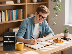 Motivation & Encouragement, Birthday, Christmas & Valentine's Day Gifts for Him, Boyfriend, Husband, Dad, Son, Boss & Friends Daily Affirmation Cards for Men - Meaningful Inspirational Gifts B0FLJG4FP7