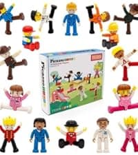 No-limit scalable builds, hands-on magnet polarity fun, family group play, quick assemble & store, shape & color recognition PicassoTiles 100 Piece Magnetic Tiles, Clear 3D Building Blocks for Kids 3+ B00AU56C5W