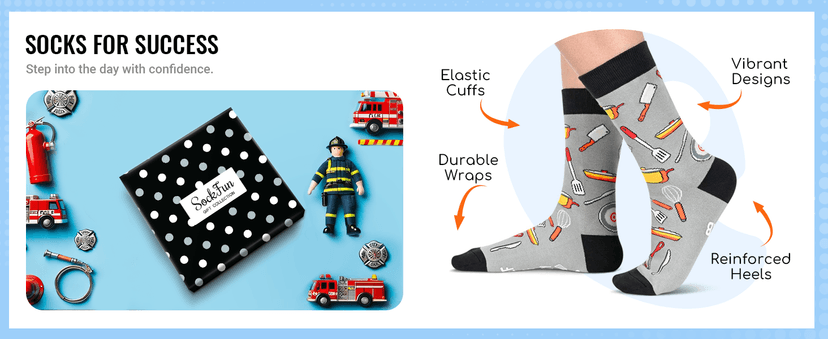 Truck Driver Gifts For Men - Socks for Driver Lawyer Realtor