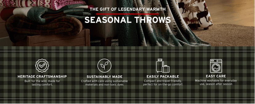 Eddie Bauer - Blanket, Super Soft Reversible Sherpa & Brushed Fleece Bedding, Throw Blankets for Couch, Ideal for Lounging (Cabin Plaid Red)