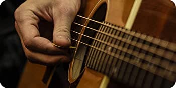 ROTOPATA Guitar Picks with Organizer Storage Box, 0.5 0.75 1.0 mm Thin Medium Heavy Plectrums, Colorful Celluloid Guitar Accessories for Bass Electric Acoustic Guitars Ukulele, 15 Pack